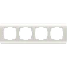 Рамка на 4 поста (перламутровый) WL12-Frame-04