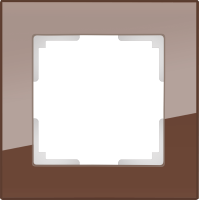 Рамка на 1 пост (мокко) WL01-Frame-01