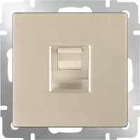Розетка Ethernet RJ-45 (шампань) WL11-RJ-45