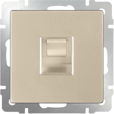 Розетка Ethernet RJ-45 (шампань) WL11-RJ-45