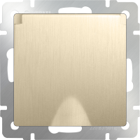 Розетка влагозащ. с зазем. с защит. крышкой и шторками (шампань рифленый) WL10-SKGSC-01-IP44