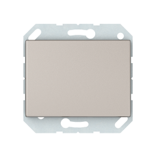 Кнопочный выключатель Vilma XP500, 1-клавишный, без рамки, шампань