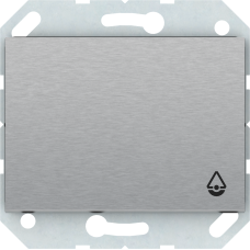 Кнопка для звонка Vilma XP500, 1-клавишная, без рамки, нержавеющая сталь