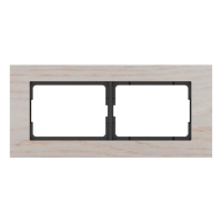 Рамка Vilma XP500, 2-местная, Беленый дуб