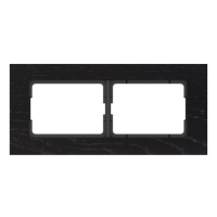 Рамка Vilma XP500, 2-местная, Темный дуб