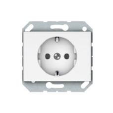 Розетка Vilma XP500, с заземлением, без рамки, белая