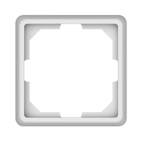 Рамка Vilma ST150, 1-местная, серая