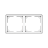 Рамка Vilma SP300, 2-местная, белая