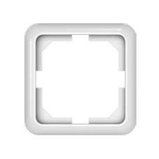 Рамка Vilma LX200, 1-местная, белая