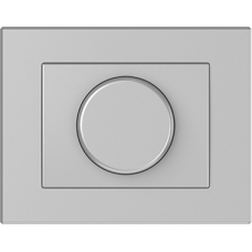 Светорегулятор для ламп накаливания и галогенных ламп (20-400 ВТ) XP500, с рамкой, пластик металл