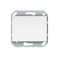 Перекрестный переключатель Vilma XP500, 1-клавишный, без рамки, белый