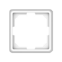 Рамка Vilma ST150, 1-местная, белая