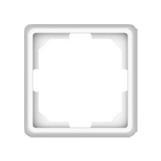 Рамка Vilma ST150, 1-местная, белая