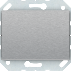Выключатель Vilma XP500, 1-клавишный, без рамки, нержавеющая сталь