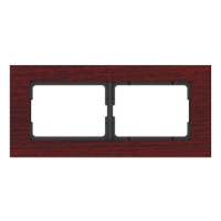 Рамка Vilma XP500, 2-местная, Красное дерево