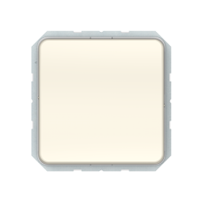 Переключатель Vilma LX200, 1-клавишный, без рамки, слоновая кость