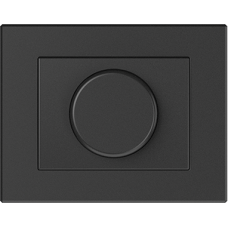 Светорегулятор для ламп накаливания и галогенных ламп (20-600 ВТ) XP500, с рамкой, антрацит