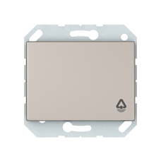 Кнопка для звонка Vilma XP500, 1-клавишная, без рамки, шампань