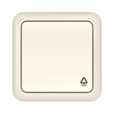 Кнопка для звонка Vilma LX200, 1-клавишная, слоновая кость