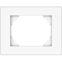 Рамка Vilma XP500, 1-местная, пластик, белая