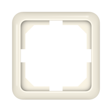 Рамка Vilma LX200, 1-местная, слоновая кость
