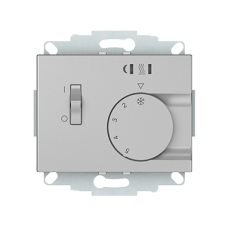 Комнатный термостат XP500, без рамки, платик металл