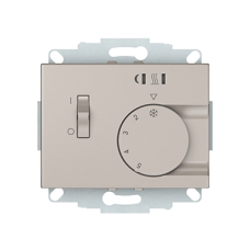 Комнатный термостат XP500, без рамки, шампань