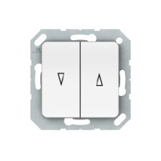 Выключатель для жалюзи Vilma SL250, 2-клавишный, белый