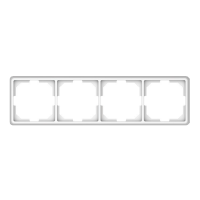 Рамка Vilma ST150, 4-местная, белая