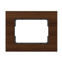 Рамка Vilma XP500, 1-местная, Орех