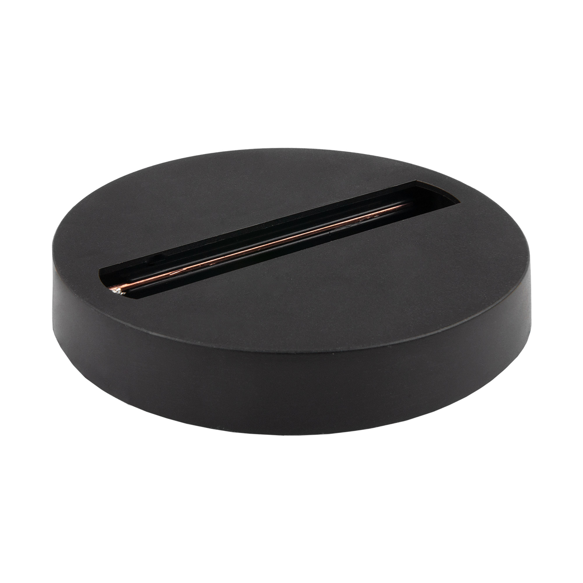 Однофазный шинопровод-адаптер черный TRAF-1-BK Однофазный шинопровод-адаптер черный TRAF-1-BK