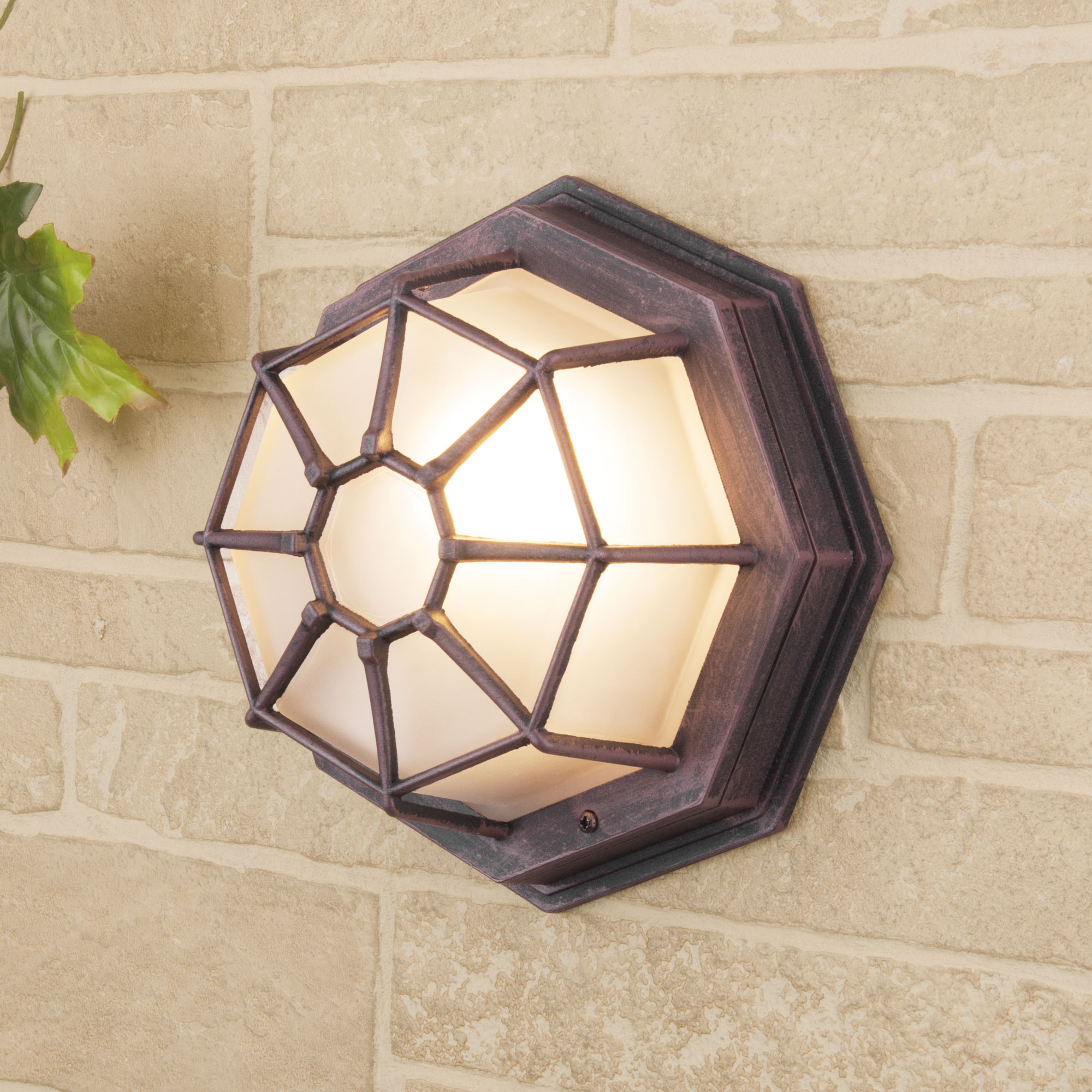 Telarana S капучино уличный настенный светильник GL 1023D Telarana S капучино уличный настенный светильник GL 1023D