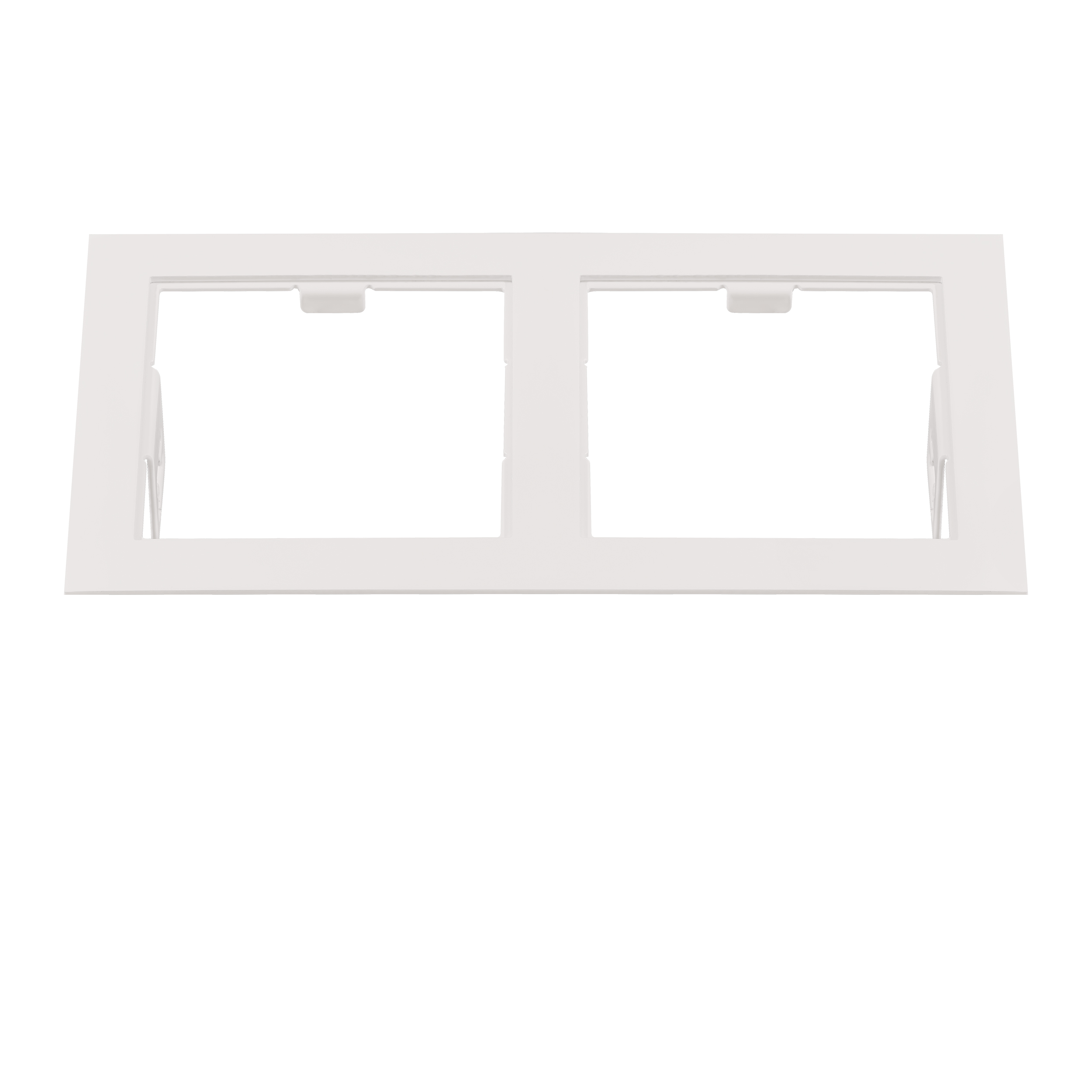 214526 Рамка DOMINO Double QUADRO MR16 БЕЛЫЙ (в комплекте) 214526 Рамка DOMINO Double QUADRO MR16 БЕЛЫЙ (в комплекте)