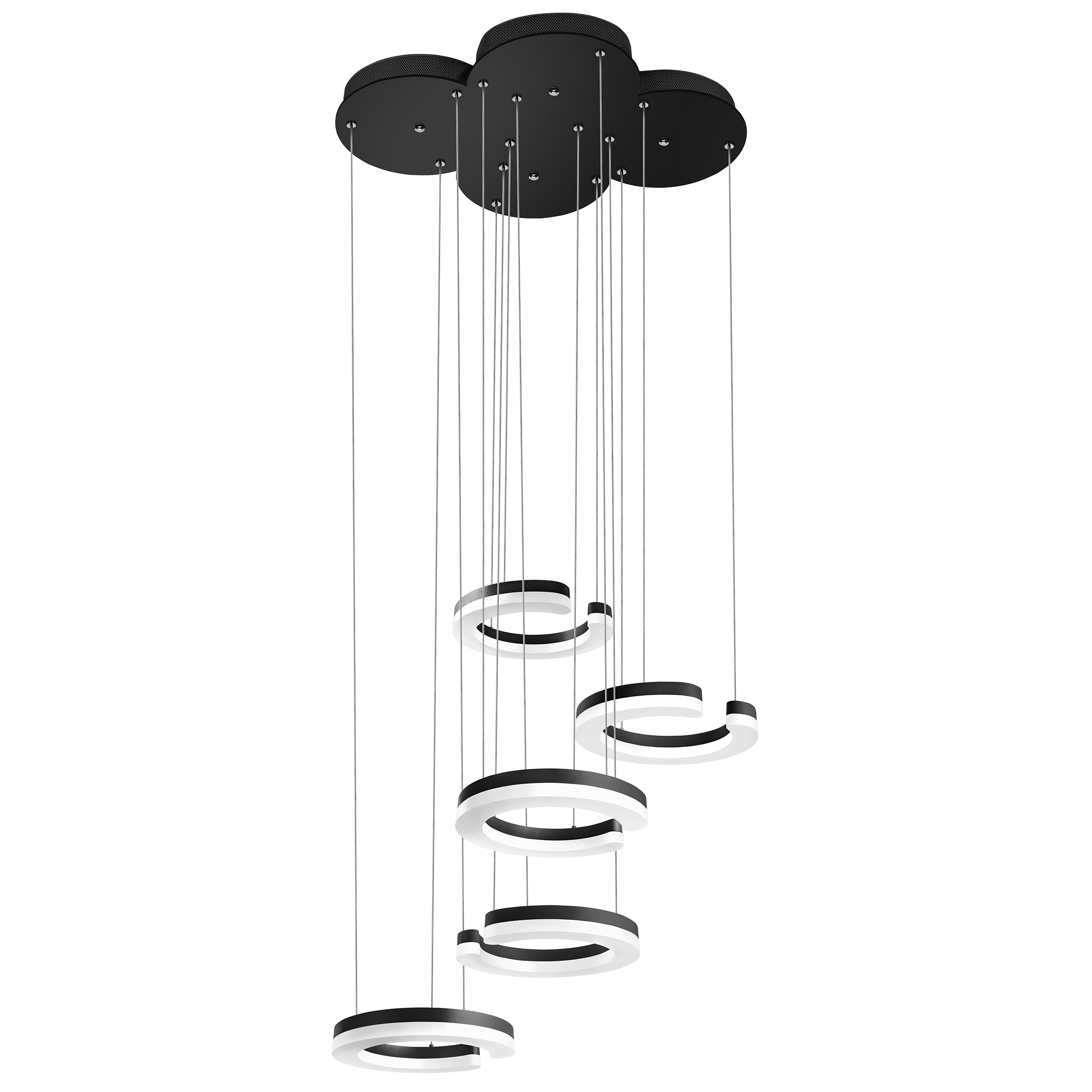 763437 Подвес UNITARIO 46W LED 5060LM ЧЕРНЫЙ МАТОВЫЙ 3000K (в комплекте) 763437 Подвес UNITARIO 46W LED 5060LM ЧЕРНЫЙ МАТОВЫЙ 3000K (в комплекте)
