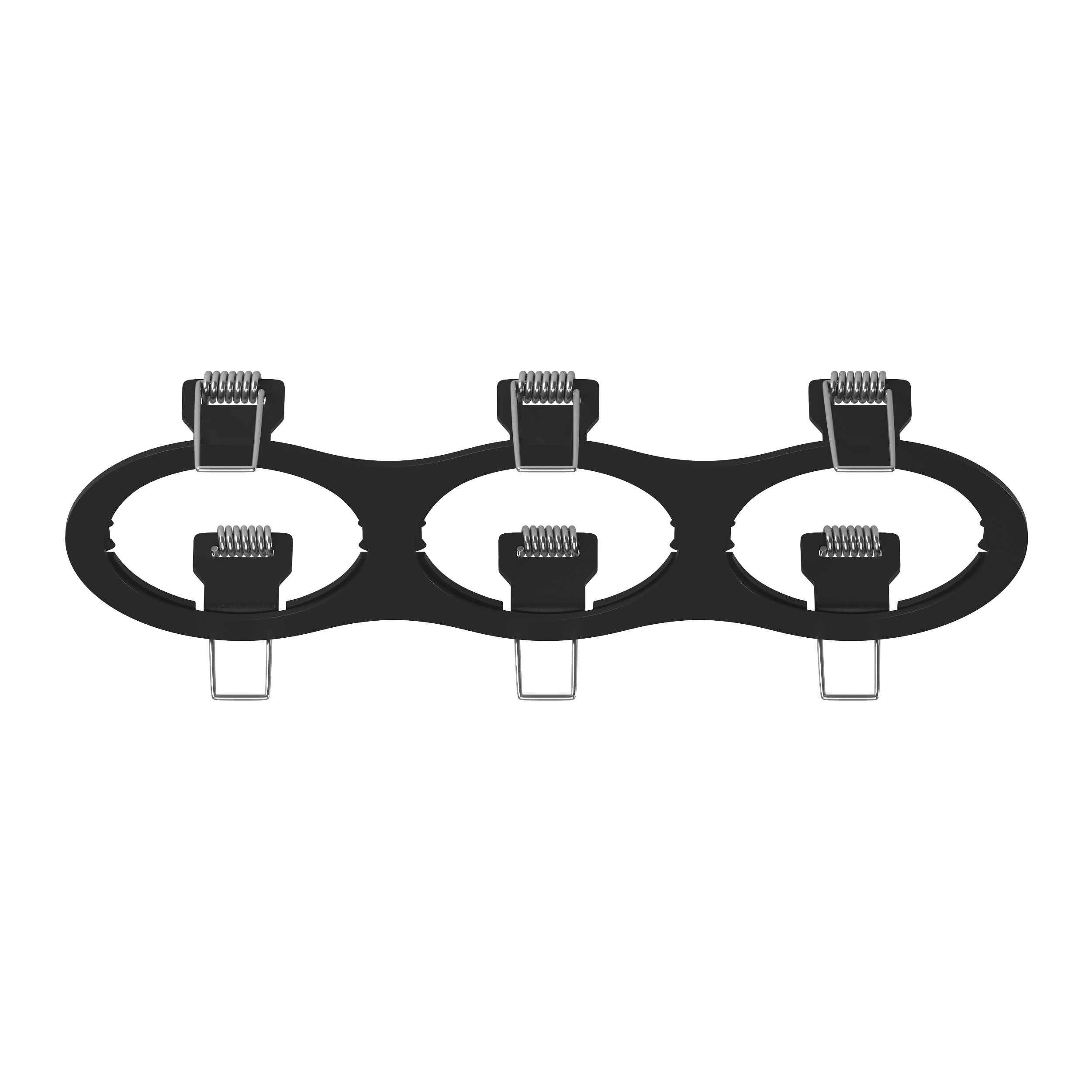 217637 Рамка INTERO 16 Triple ROUND ЧЕРНЫЙ (в комплекте) 217637 Рамка INTERO 16 Triple ROUND ЧЕРНЫЙ (в комплекте)