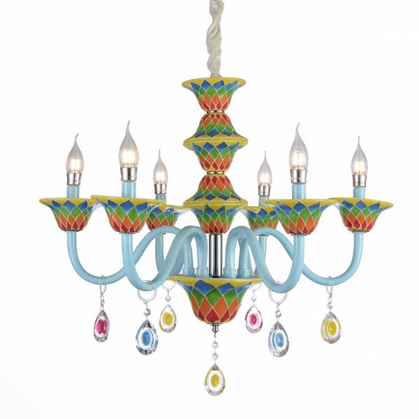 Подвесная люстра Ornato SL674.783.06 ST Luce Подвесная люстра Ornato SL674.783.06 ST Luce