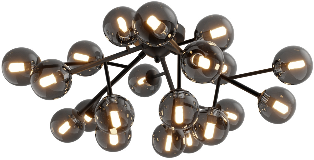Потолочная люстра Dallas MOD545CL-20B Потолочная люстра Dallas MOD545CL-20B
