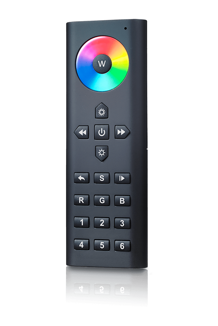 Кнопочный пульт R-6RGB на 6 зон для RGB ленты Кнопочный пульт R-6RGB на 6 зон для RGB ленты