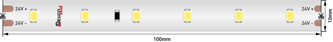 Лента светодиодная LUX, 2835, 60 LED/м, 6 Вт/м, 24В, IP67, Холодный белый (6000K) Лента светодиодная LUX, 2835, 60 LED/м, 6 Вт/м, 24В, IP67, Холодный белый (6000K)