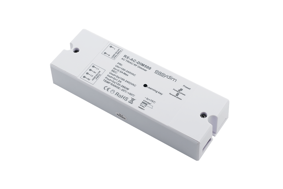 Беспроводной диммер RX-AC-DIM500 220В 500Вт Беспроводной диммер RX-AC-DIM500 220В 500Вт