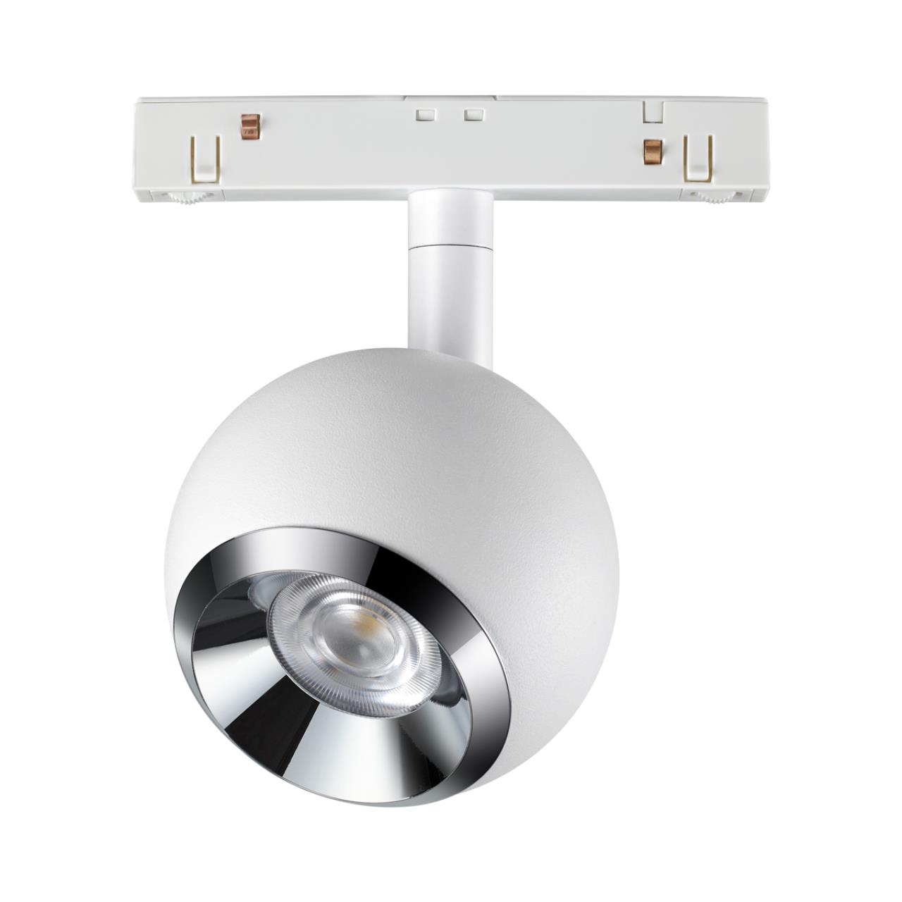 358394 SHINO NT20 000 белый/хром Трековый св-ник для низков.шинопровода IP20 LED 4000K 10W 48V FLUM 358394 SHINO NT20 000 белый/хром Трековый св-ник для низков.шинопровода IP20 LED 4000K 10W 48V FLUM