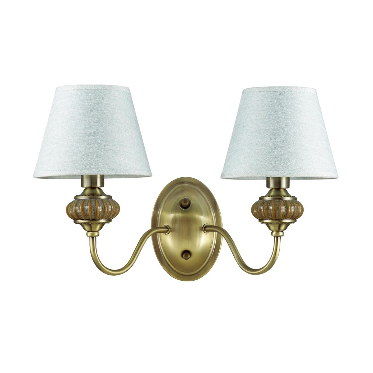 4430/2W LN20 222 античная бронза, голубой, керамический декор Бра E14 2*40W 220V MATILDA 4430/2W LN20 222 античная бронза, голубой, керамический декор Бра E14 2*40W 220V MATILDA