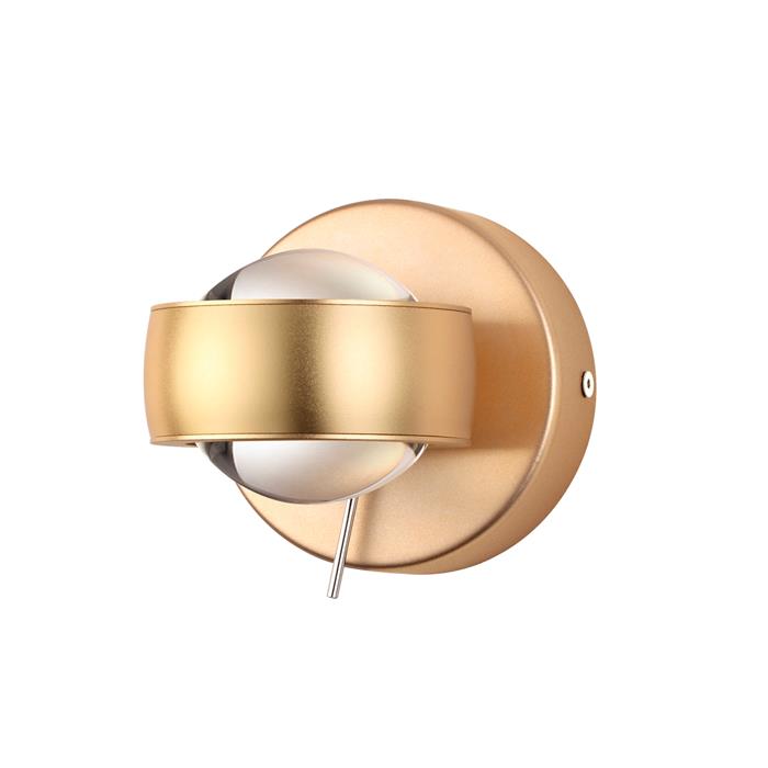 3874/20WL ODL19 218 матовый золотой Настенный светильник LED 20W 1400Лм 3000К 220V OTTICO 3874/20WL ODL19 218 матовый золотой Настенный светильник LED 20W 1400Лм 3000К 220V OTTICO