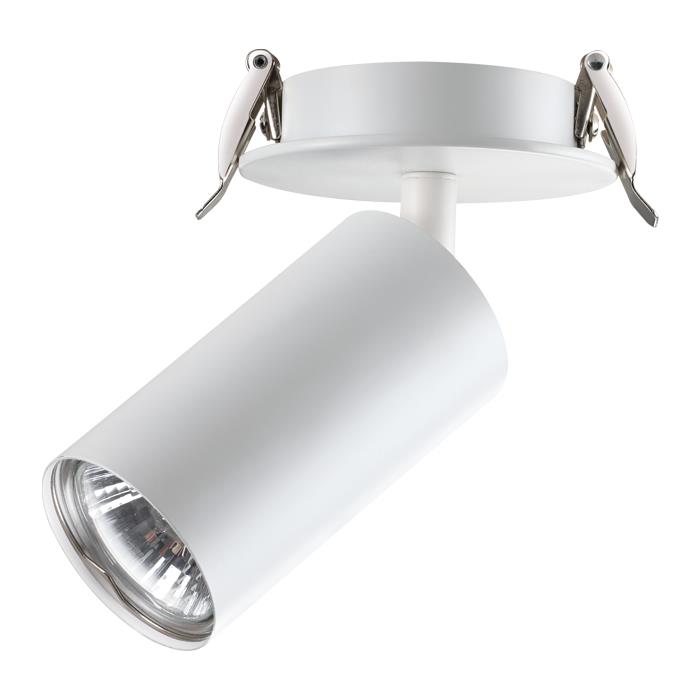 370393 NT18 101 белый Встраиваемый светильник IP20 GU10 50W 220V PIPE 370393 NT18 101 белый Встраиваемый светильник IP20 GU10 50W 220V PIPE
