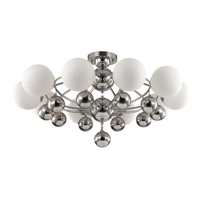 3953/10C ODL18 322 хром/белый/хромир.стекло Люстра потолочная IP20 E27 10*60W 220V JOLLY 3953/10C ODL18 322 хром/белый/хромир.стекло Люстра потолочная IP20 E27 10*60W 220V JOLLY