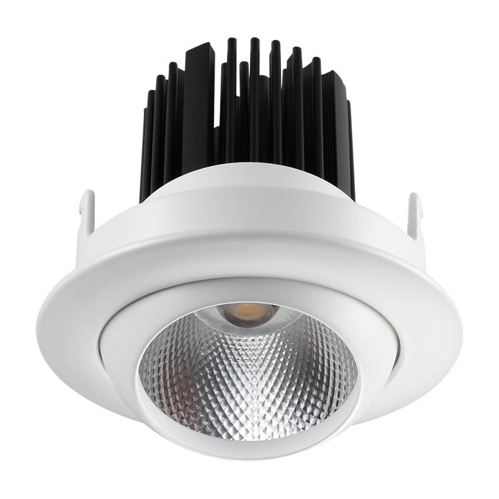 357694 NT18 090 белый Встраиваемый светильник IP20 LED 3000K 10W 160-265V DRUM 357694 NT18 090 белый Встраиваемый светильник IP20 LED 3000K 10W 160-265V DRUM