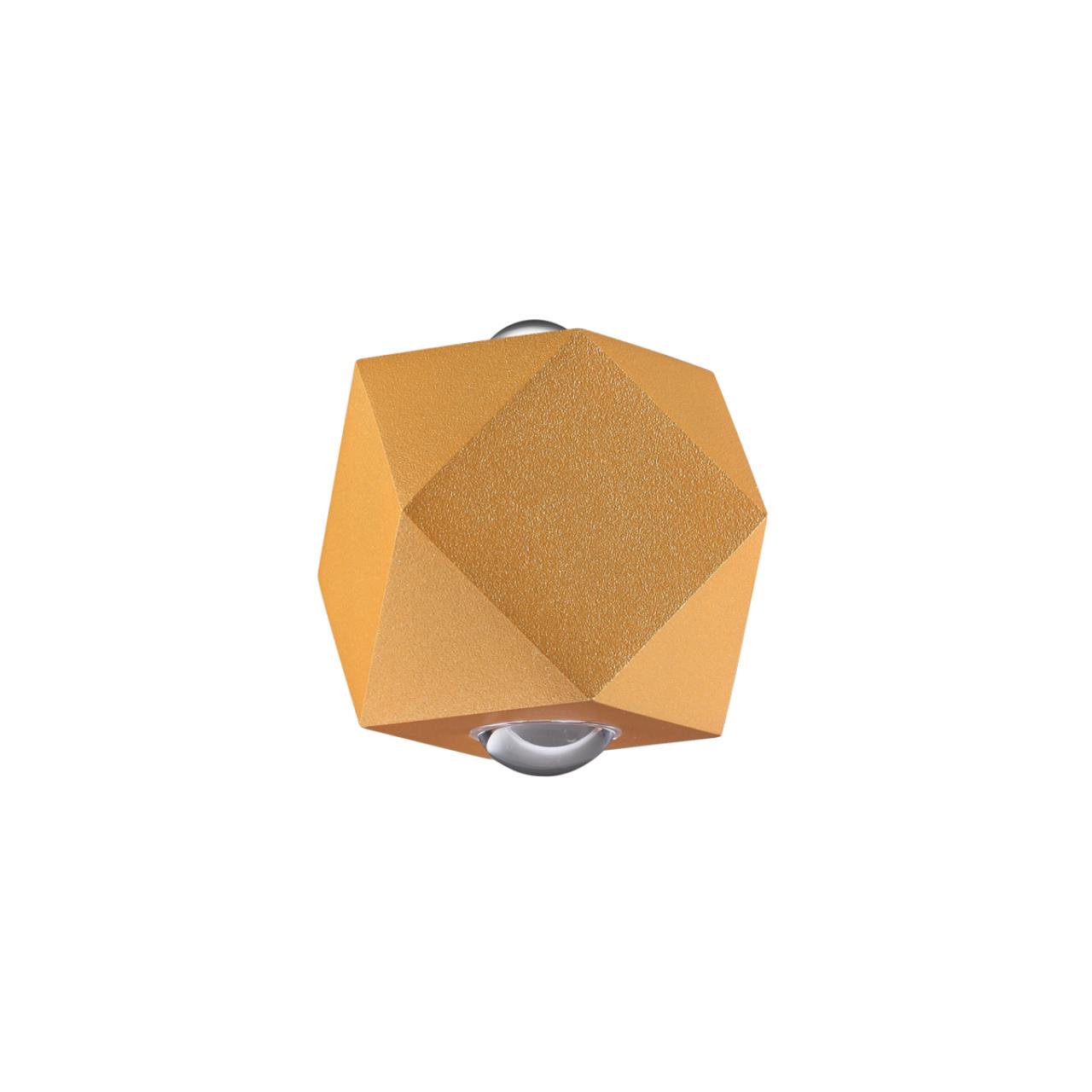 4220/4WL HIGHTECH ODL21 золотист/металл Настенный светильник IP54 LED 4W 358Лм 3200K DIAMANTA 4220/4WL HIGHTECH ODL21 золотист/металл Настенный светильник IP54 LED 4W 358Лм 3200K DIAMANTA