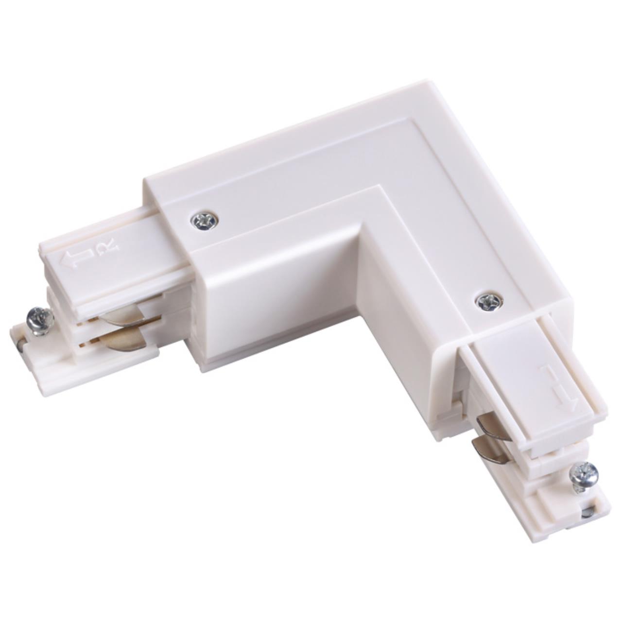 135062 NT19 013 белый Соединитель "L" внешний с токопроводом для трехфазного шинопровода IP20 220V 135062 NT19 013 белый Соединитель "L" внешний с токопроводом для трехфазного шинопровода IP20 220V