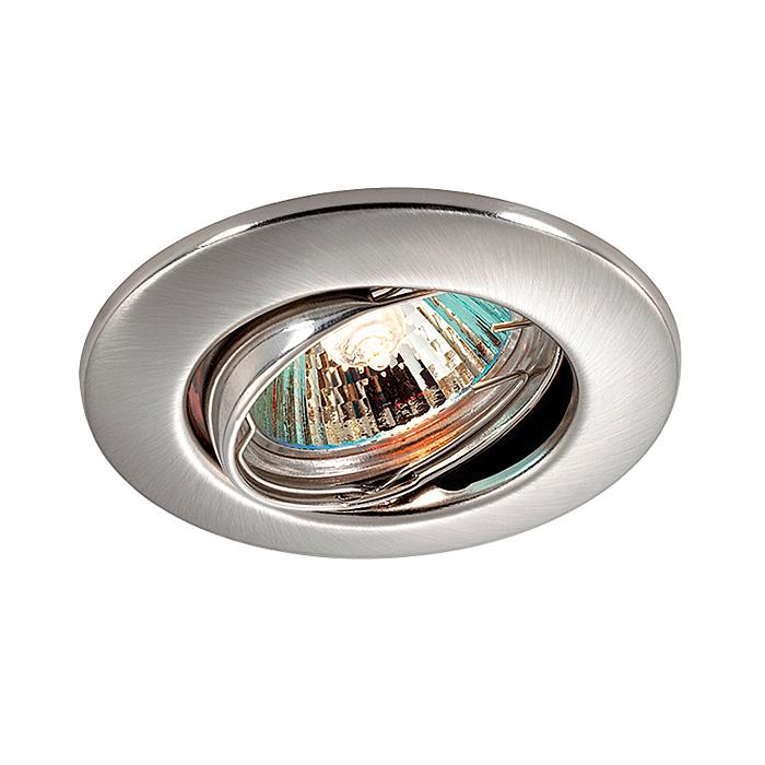 369694 NT12 137 никель Встраиваемый ПВ светильник IP20 GX5.3 50W 12V CLASSIC 369694 NT12 137 никель Встраиваемый ПВ светильник IP20 GX5.3 50W 12V CLASSIC