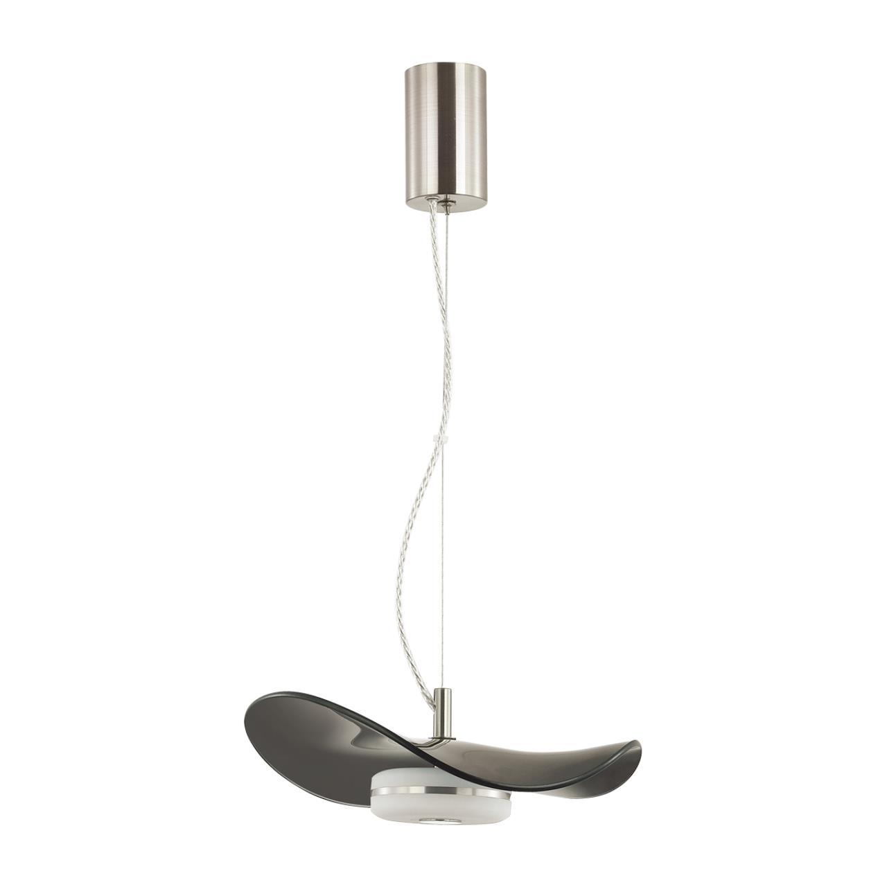 4859/10LA L-VISION ODL_EX21 никель/черный/стекло Подвес LED 1*10W 4000K FLUENT 4859/10LA L-VISION ODL_EX21 никель/черный/стекло Подвес LED 1*10W 4000K FLUENT